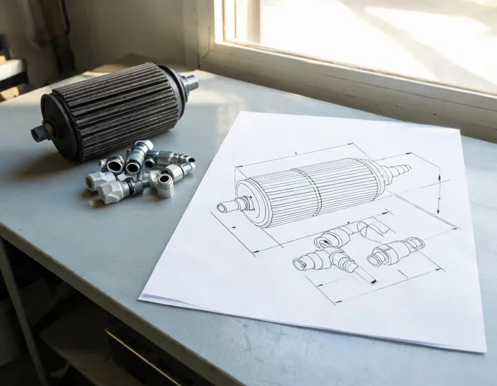 Replacement seeder components and parts diagram